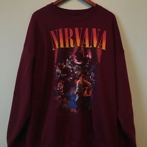 Never worn nirvana sweatshirt